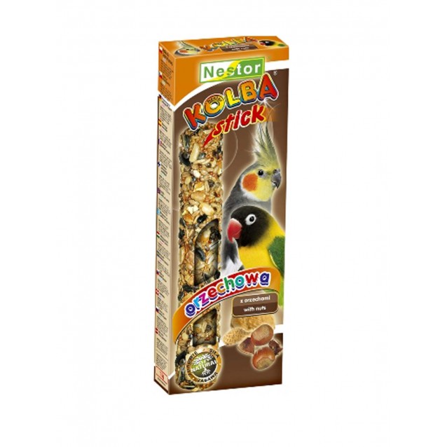 Nestor Stick Μεσαίων Παπαγάλων Με Καρύδια 115gr 