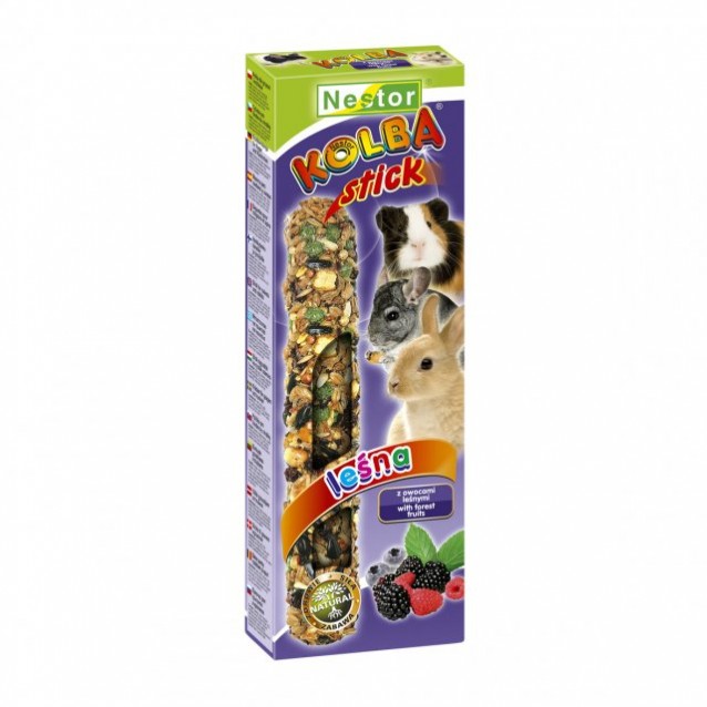 Nestor Stick Για Κουνέλια Και Τρωκτικά Με Φρούτα Του Δάσους 115gr