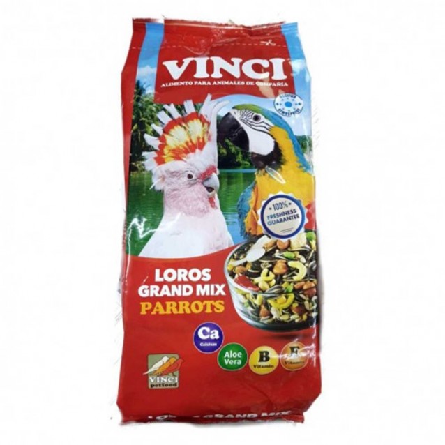 Vinci Μείγμα Μεγάλων Παπαγάλων 3kg
