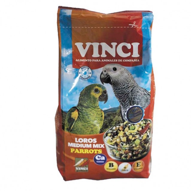 Vinci Μείγμα Μεσαίων Παπαγάλων 1kg
