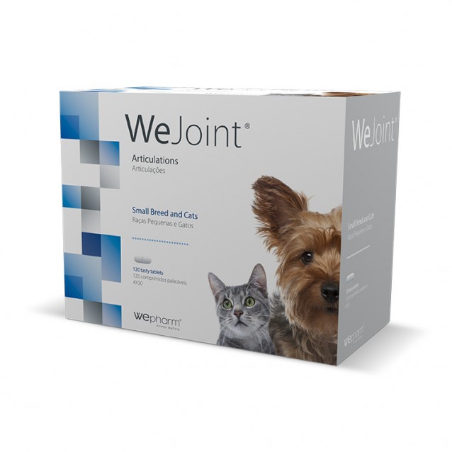 Wepharm WeJoint Small Breed & Γάτες 120 (4×30) Tabs Χονδροπροστατευτικό