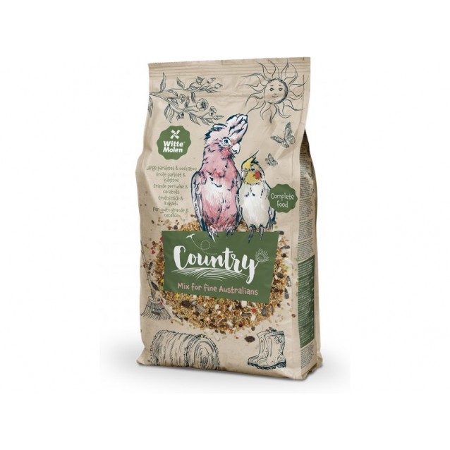 Witte Molen Country για Μεσαίους Παπαγάλους (Κοκατίλ)  550gr