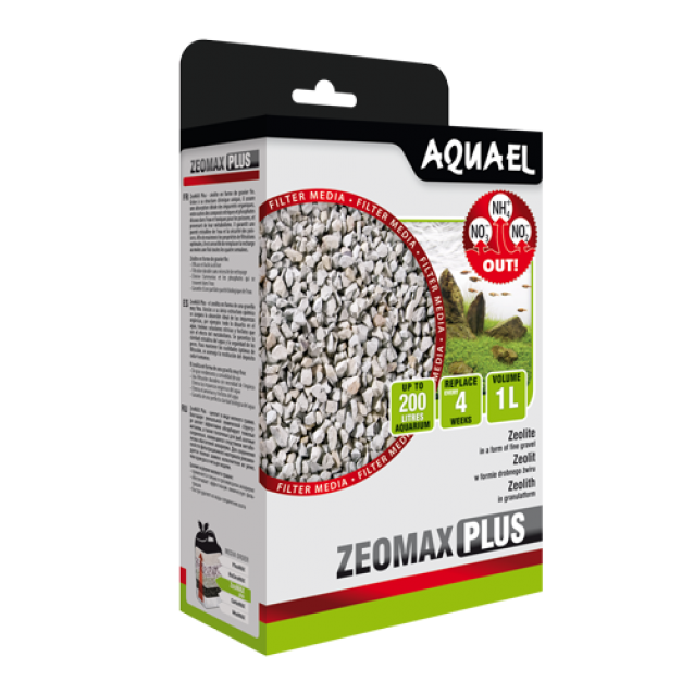 Aquael Υλικό Φίλτρου Φυσικός Ζεόλιθος Zeomax Plus 1lt