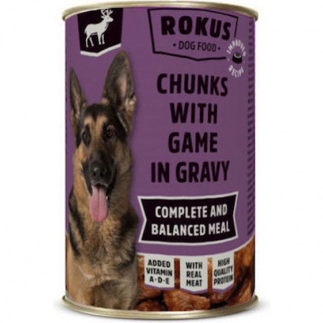 De Haan Rokus Dog Κονσέρβα Ελάφι 1240gr