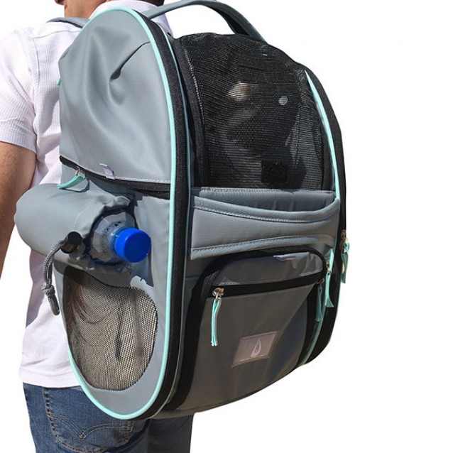 Madpet Σακίδιο Μεταφοράς Le Multi 2 Σε 1 Γκρι 45x27x26cm