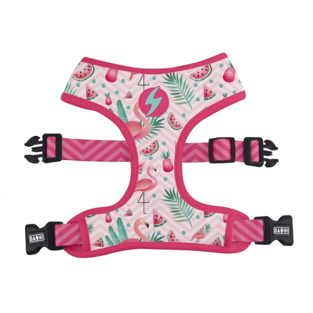 Dashi Σαμαράκι Σκύλου Διπλής Όψης & Οδηγός Flamingo Large