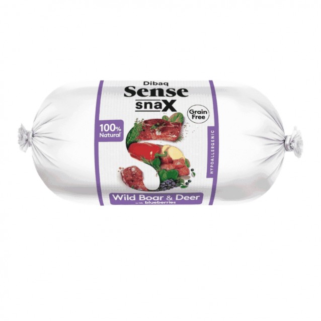 Dibaq Sense Snax Bar Holistic Hypoallergenic Grain Free Wild Boar & Deer 200gr
