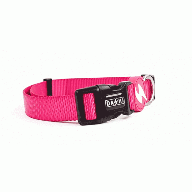 Dashi Περιλαίμιο Κολάρο Σκύλου Solid Pink Medium