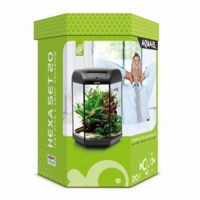 Aquael Ενυδρείο Hexa Set 60L Black