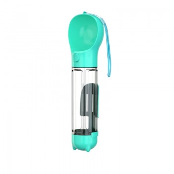 Travel Feeding And Watering Bowl 500ML-Αξεσουάρ Ταξιδιού Κατοικίδιων 345x98MM Lake Blue 