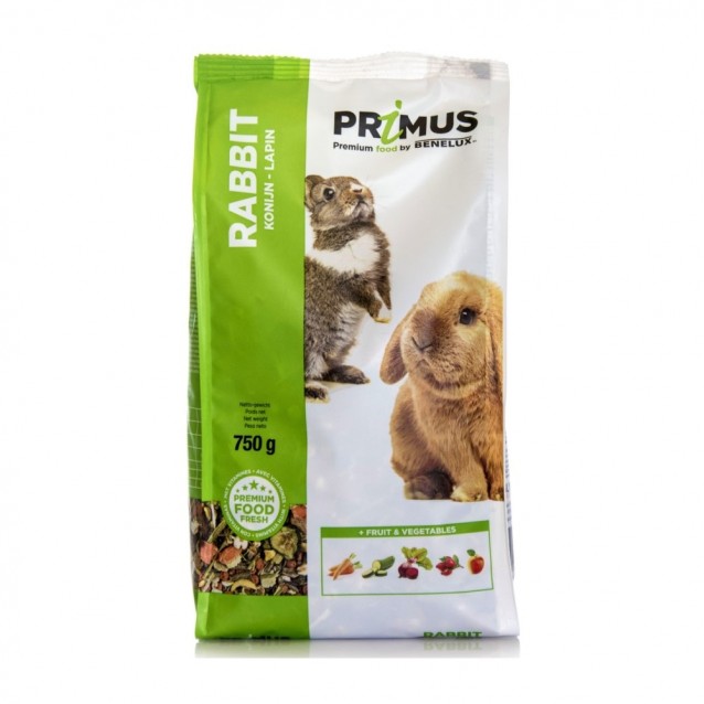 Benelux Primus Τροφή για Κουνέλια 750gr