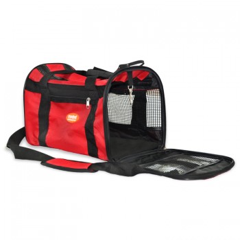Madpet Τσάντα Μεταφοράς Small Κόκκινη 40x25x27cm