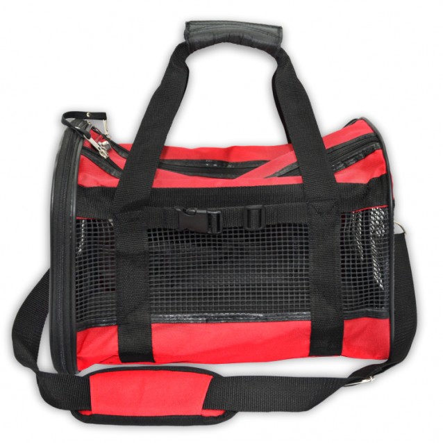 Madpet Τσάντα Μεταφοράς Small Κόκκινη 40x25x27cm