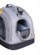Madpet Τσάντα Μεταφοράς 3 Σε 1 Sunda Μαύρη-Γκρι 44x31x31cm