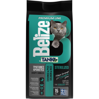Tanko Belize Sterilized Cat Salmon 15kg 32/14