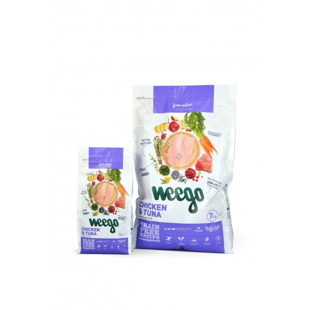 Weego Cat Chicken & Tuna Adult 7kg