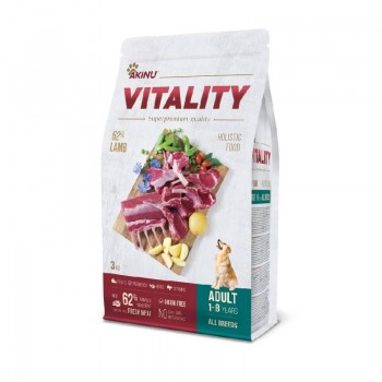 Akinu Vitality Αρνί Υποαλλεργικό 3kg