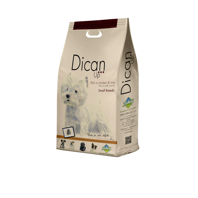 Dibaq Dican Up Low Grain Adult Small Breeds Gluten Free Turkey & Chicken 3kg