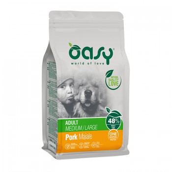 Oasy One Animal Protein Adult Medium/Large Pork 12kg
