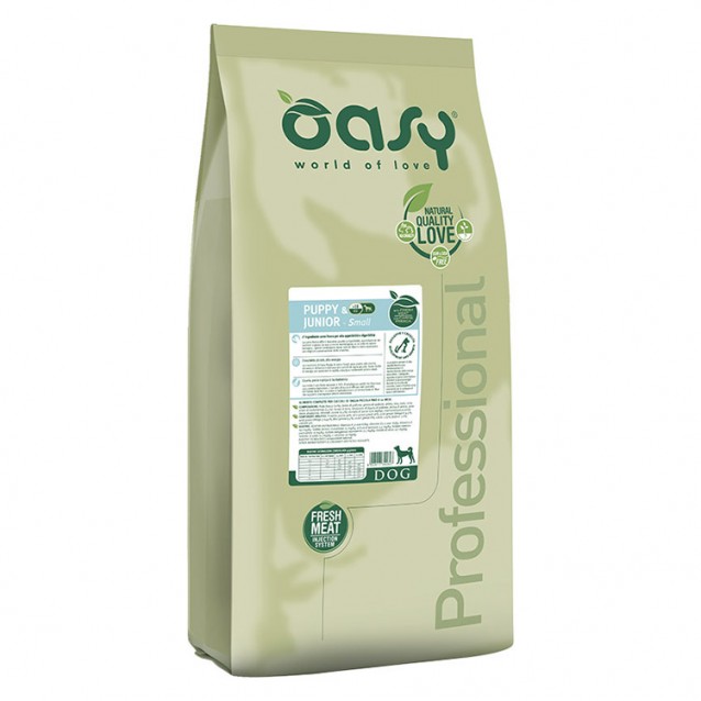 Oasy Puppy/Junior Small Chicken 18kg