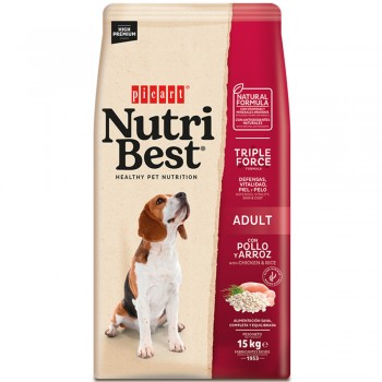 Picart NutriBest Adult Chicken & Rice Premium 15kg