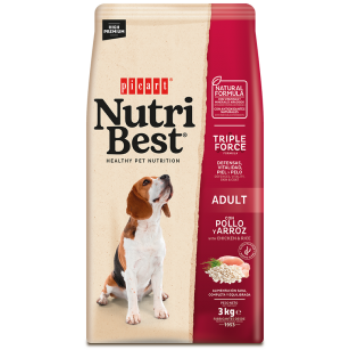 Picart NutriBest Adult Chicken & Rice Premium 3kg