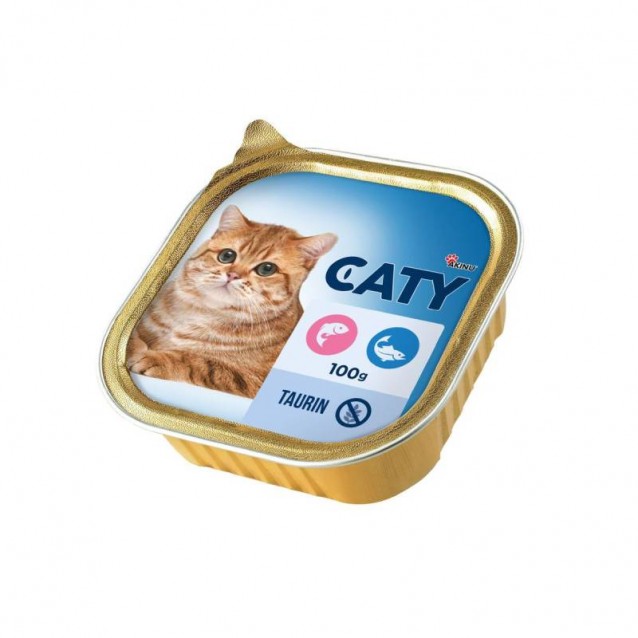 Akinu Caty Πατέ Για Γάτες Με Σολομό & Πέστροφα 100g(17τεμ/συσκ)
