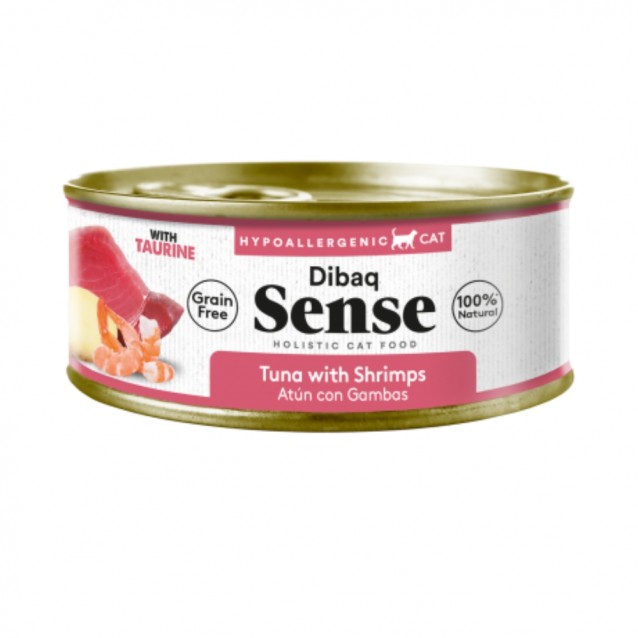 Dibaq Sense Holistic Hypoallergenic Grain Free Tuna With Shrimps 70gr