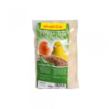 Benelux Υλικό Φωλιάς Premium Sisal Μπεζ 100gr
