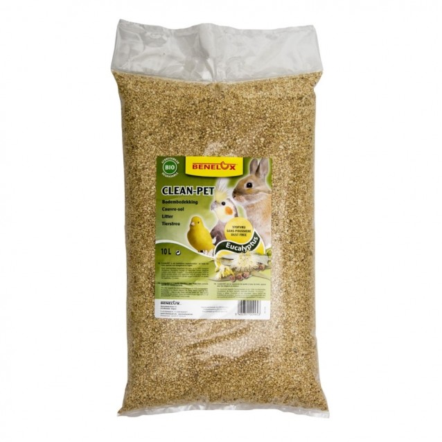 Benelux Clean Pet 10lt Υπόστρωμα με άρωμα Ευκάλυπτου