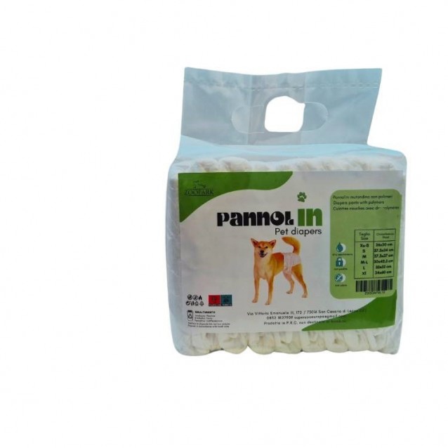 Zoopark Panoll In Πάνες Βρακάκια Για Θηλυκά  Σκυλιά Medium - Large 10 Τεμ.